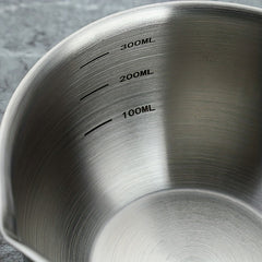 Small Melting Pot 10oz Stainless Steel Double Boiler Pot for Gas Stovetop