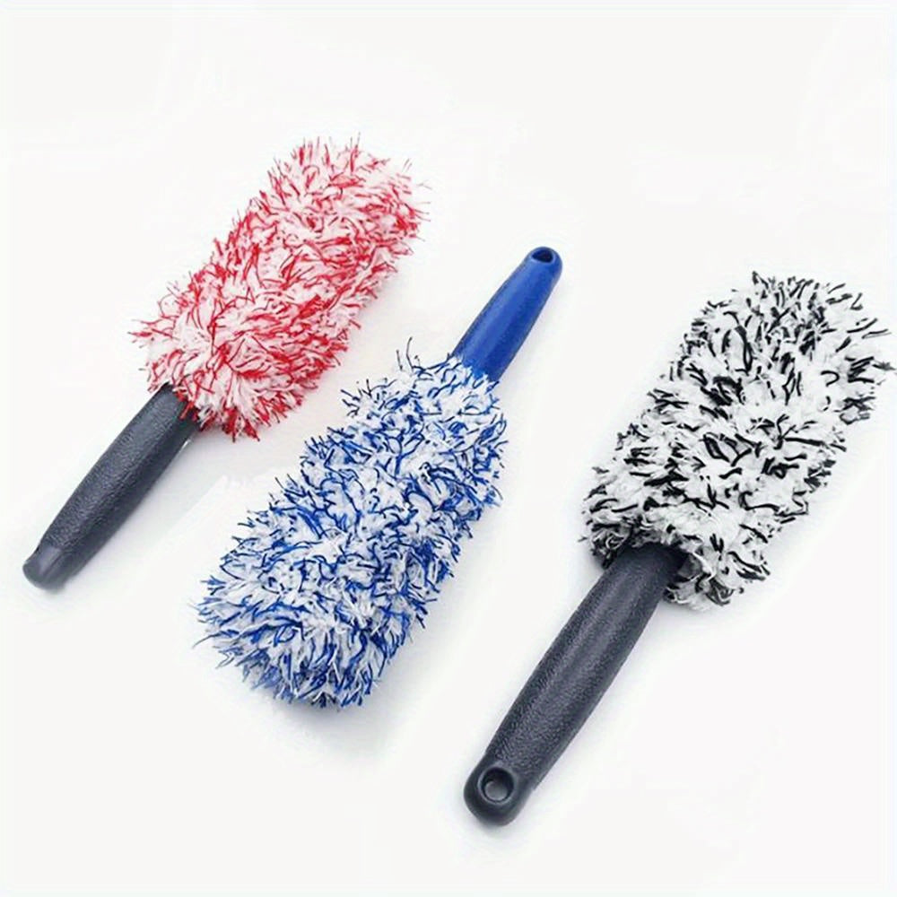 Microfiber Tire Scrubber Wheel Rim Brush for Car Wash
