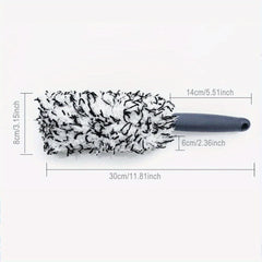 Microfiber Tire Scrubber Wheel Rim Brush for Car Wash