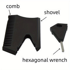 Surfboard Wax Comb Scraper Wax Remover Paddle Board Cleaning Tool