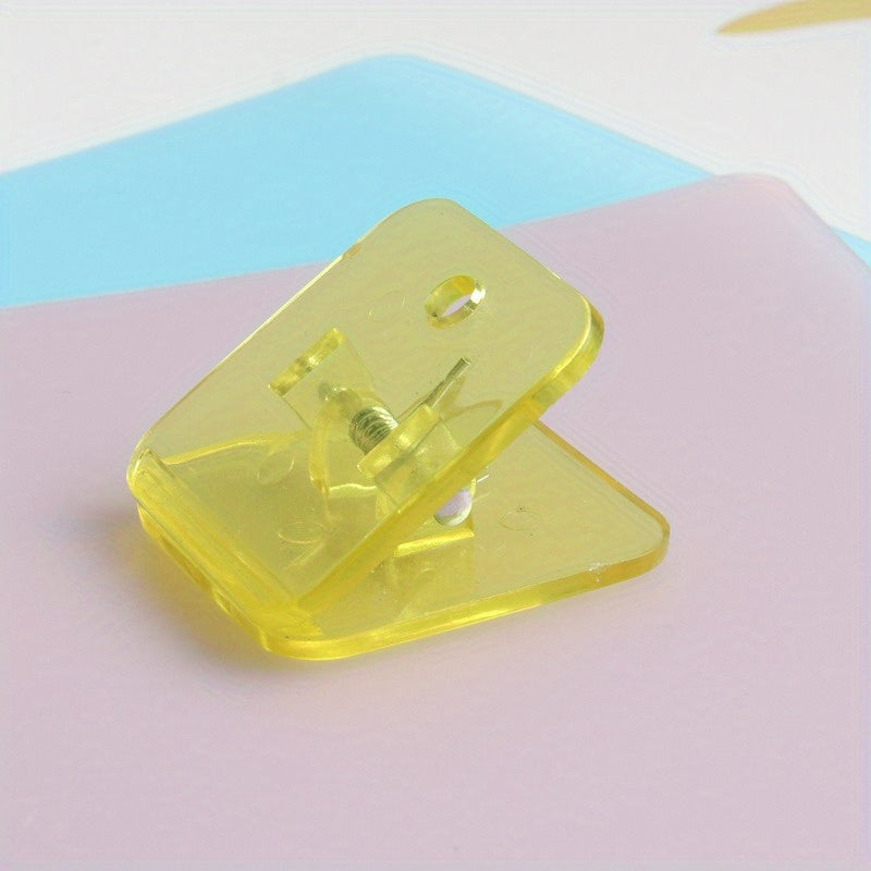 5 Sets Triangle Clip Acrylic Material Test Paper Corner Clip