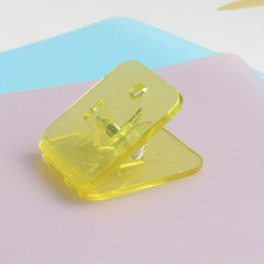 5 Sets Triangle Clip Acrylic Material Test Paper Corner Clip