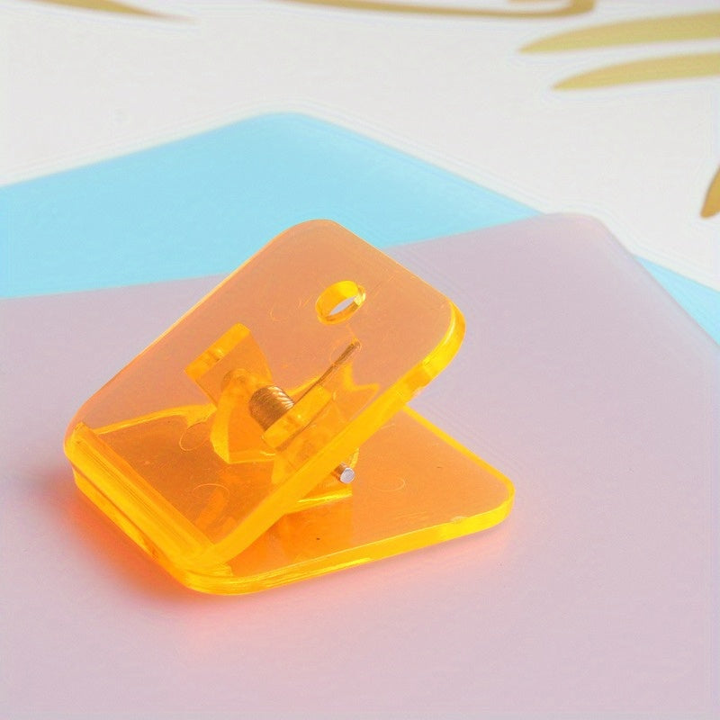 5 Sets Triangle Clip Acrylic Material Test Paper Corner Clip