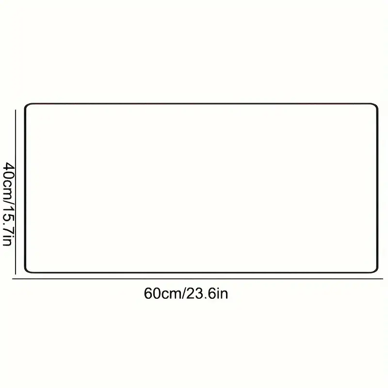 Clear Writing Desk Pad Heat Resistant Waterproof PVC Durable Desk Protect Mat