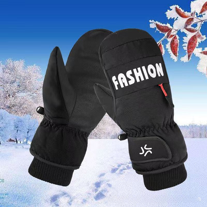 Winter Skiing Gloves Warm Waterproof Windproof Thickened