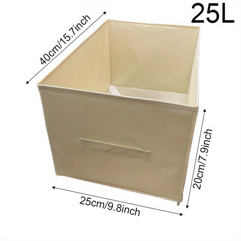 Fabric Drawer Storage Box for Clothes Blankets Toys - Wardrobe Organizer