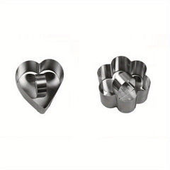 Cartoon Baking Tool Set, Heart & Floral Shape Kitchen Utensil