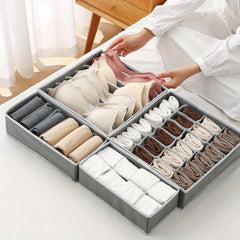 Underwear Drawer Storage Box Foldable Clothes Organizer