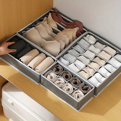 Underwear Drawer Storage Box Foldable Clothes Organizer