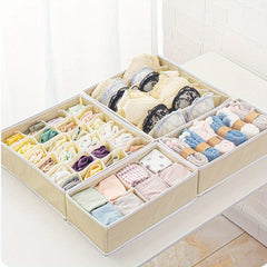 Underwear Drawer Storage Box Foldable Clothes Organizer