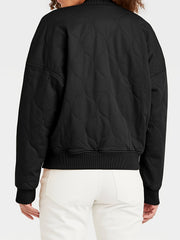 Solid Jacket Casual Long Sleeve Button Front Outerwear
