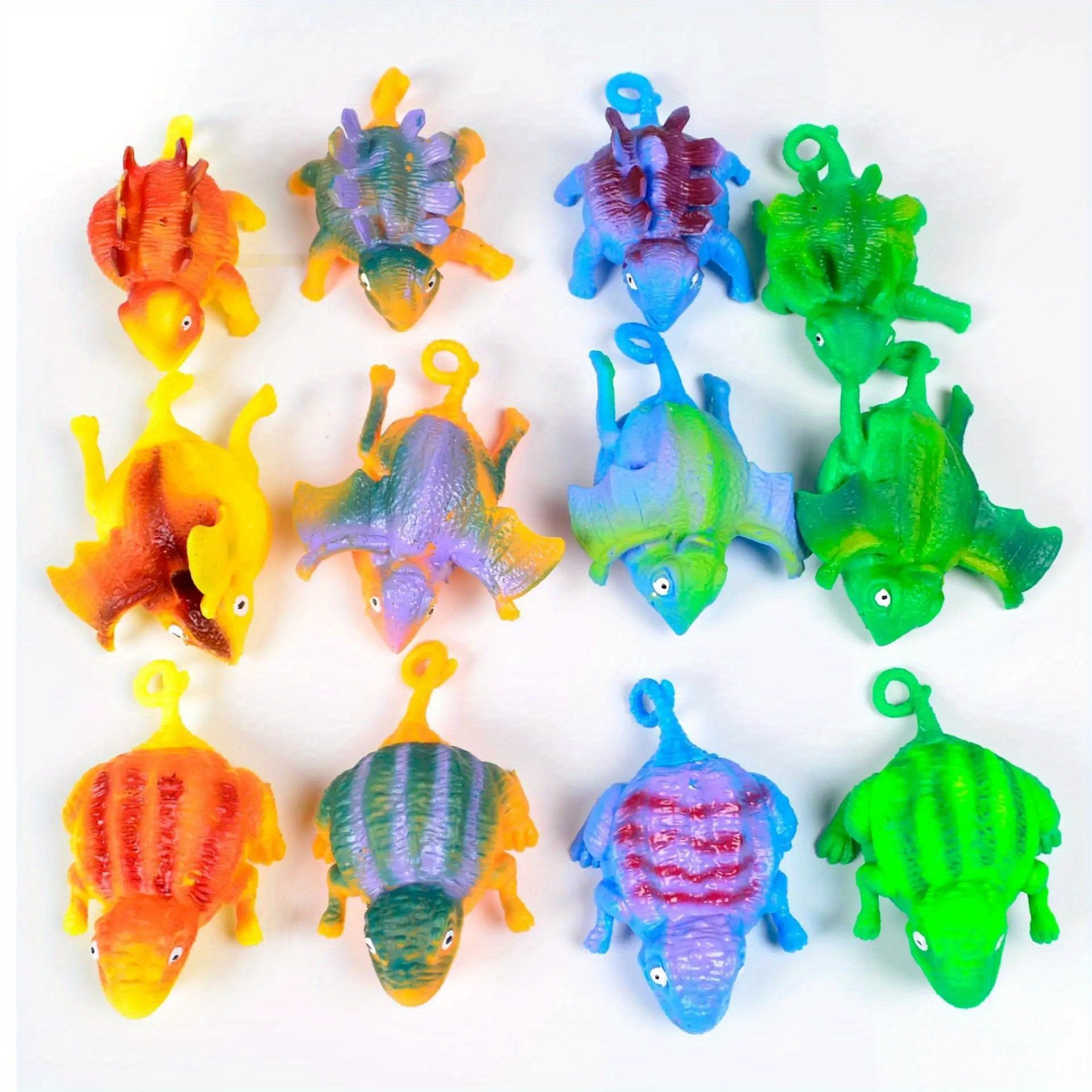 2pcs Funny Blow Animals Inflate Dinosaur Vent Balls Anti-stress Hand Balloon