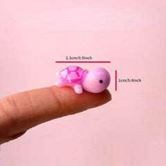 Tiny Turtle Toy Mini Cartoon Simulation Animal Small Turtle Toy