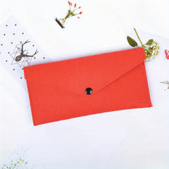 A4 Felt File Bag Buckle Business Gift Office Creative Bag