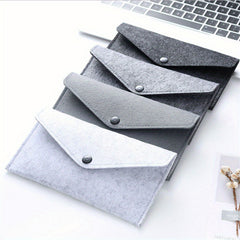 A4 Felt File Bag Buckle Business Gift Office Creative Bag