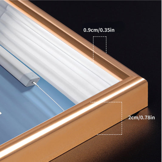 Aluminum Alloy Photo Frame Business Poster Painting Display Wall Decor