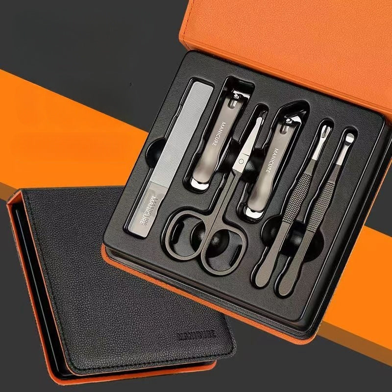 6pcs Nail Clippers Fingernail & Toenail Cutter Manicure Tool