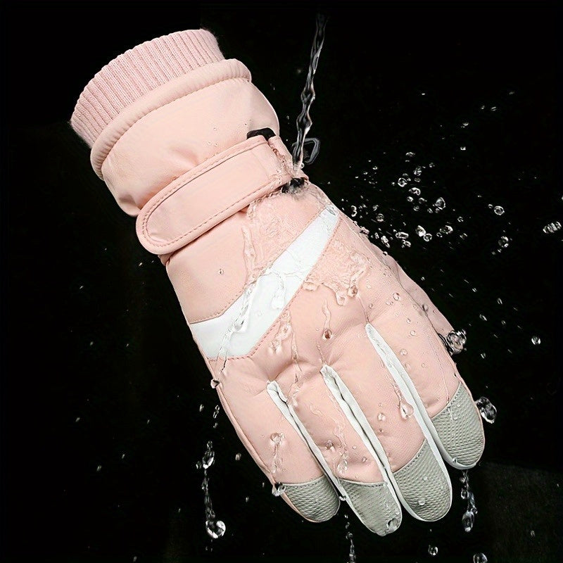 Waterproof Warm Gloves for Sports Winter Outdoor Activities