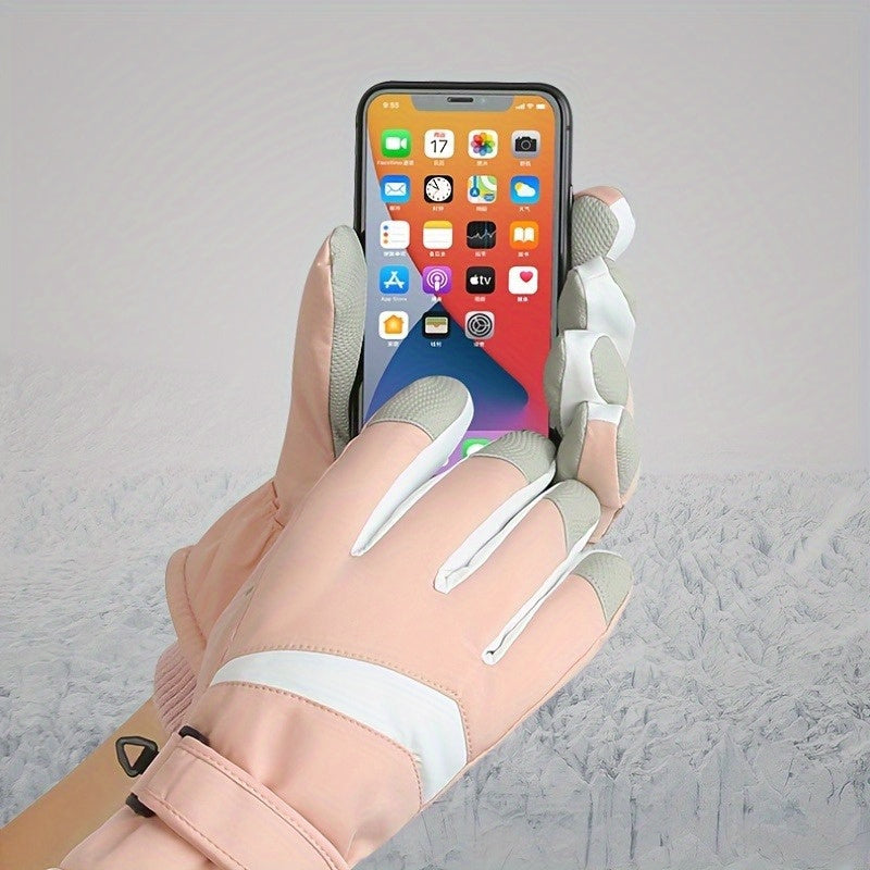 Waterproof Warm Gloves for Sports Winter Outdoor Activities