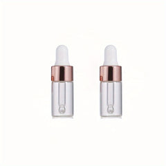 Clear Glass Dropper Vials 1-5ml Travel Friendly Essential Oils Perfume