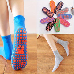 Breathable Non Slip Yoga Socks With Grips for Pilates Barre Ballet