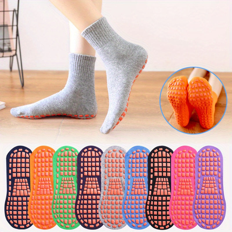 Breathable Non Slip Yoga Socks With Grips for Pilates Barre Ballet