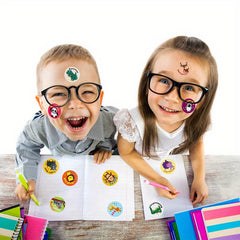 500pcs Little Animal Cartoon Reward Stickers, Water Cup Laptop Phone Case