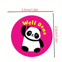 500pcs Little Animal Cartoon Reward Stickers, Water Cup Laptop Phone Case