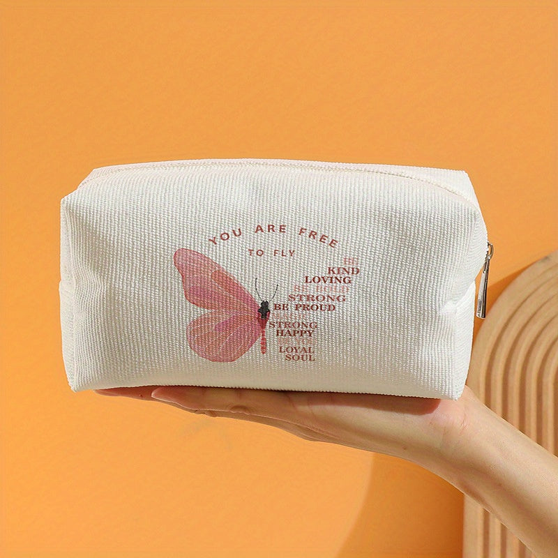 Large Octagonal Cosmetic Bag for Makeup Tools Storage