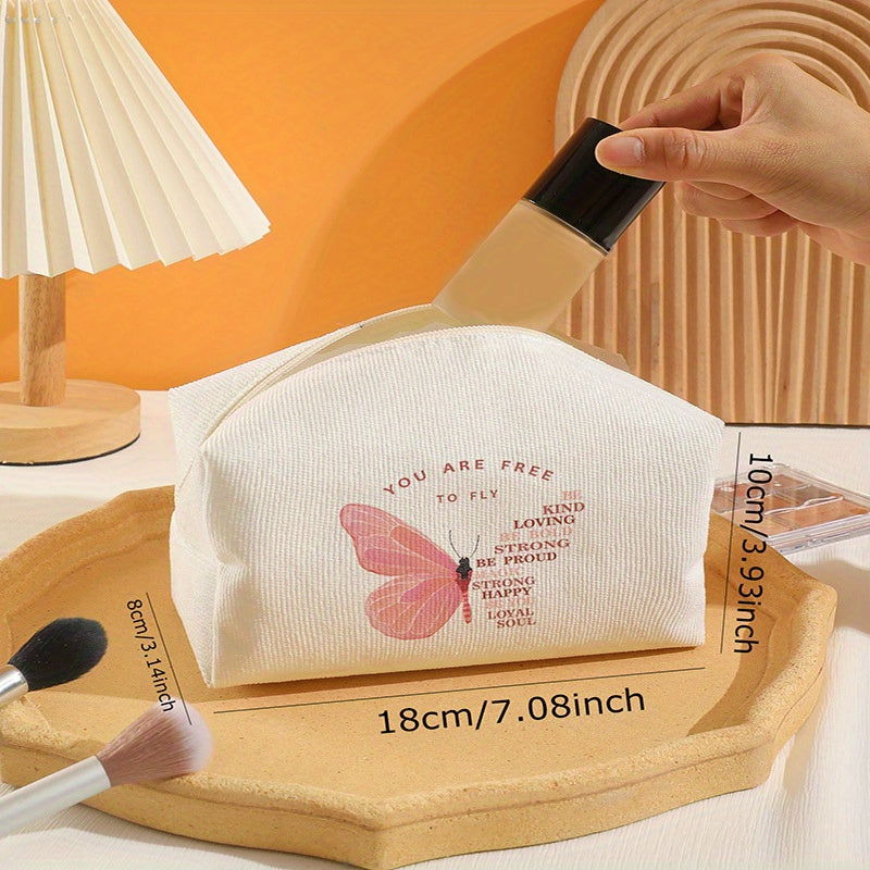 Large Octagonal Cosmetic Bag for Makeup Tools Storage