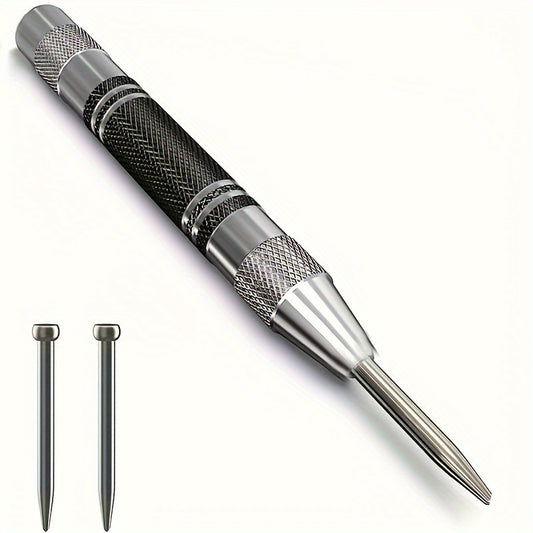 Automatic Center Punch 12 Heavy Duty Steel Spring Center Punch