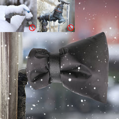 4pcs Waterproof Faucet Covers Thicken Insulation Cotton Winter Freeze Protection