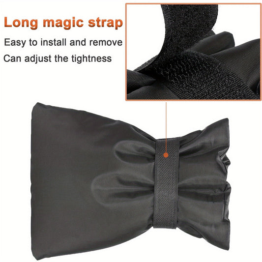 4pcs Waterproof Faucet Covers Thicken Insulation Cotton Winter Freeze Protection
