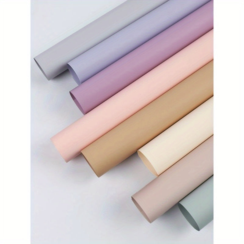 20 Sheets First Love Bouquet Wrapping Paper Waterproof Flower Wrapping Paper