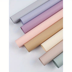 20 Sheets First Love Bouquet Wrapping Paper Waterproof Flower Wrapping Paper