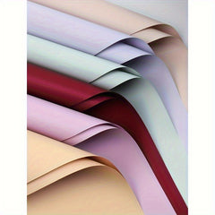 20 Sheets First Love Bouquet Wrapping Paper Waterproof Flower Wrapping Paper