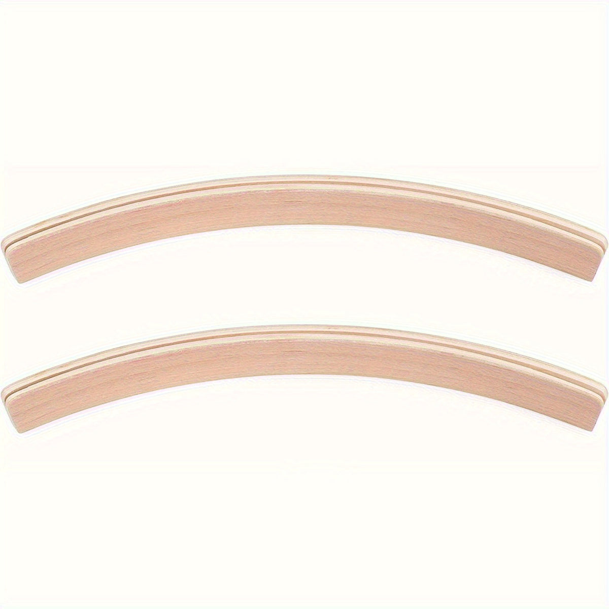 2pcs Wooden Playing Card Holder Tray for Bridge Canasta Cards