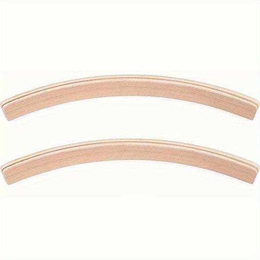 2pcs Wooden Playing Card Holder Tray for Bridge Canasta Cards