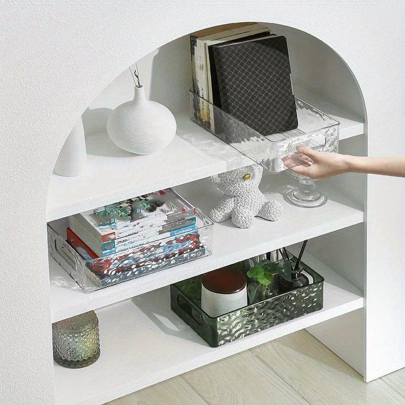 Desktop Storage Box Cosmetic Storage Box Bathroom Living Room Plastic