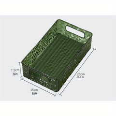 Desktop Storage Box Cosmetic Storage Box Bathroom Living Room Plastic