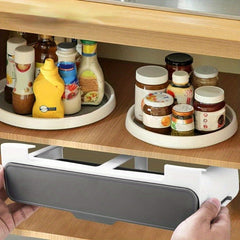 Under Shelf Spice Organizer For Kitchen Storage Rack