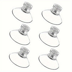 5pcs Strong Suction Cup Glass Pads PVC Plastic Sucker Pads No Hooks Needed