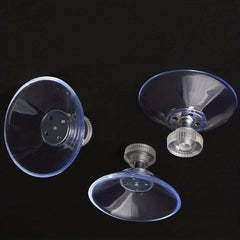 5pcs Strong Suction Cup Glass Pads PVC Plastic Sucker Pads No Hooks Needed