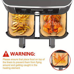 Disposable Air Fryer Baking Paper Liners Non-stick Baking Mat