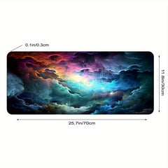 Space Galaxy Large Mouse Pad Non Slip Gaming Desk Mat L XXL Size