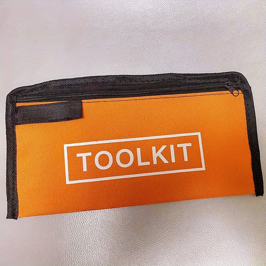 Durable Canvas Tool Bag with Zipper for Organizing Tools