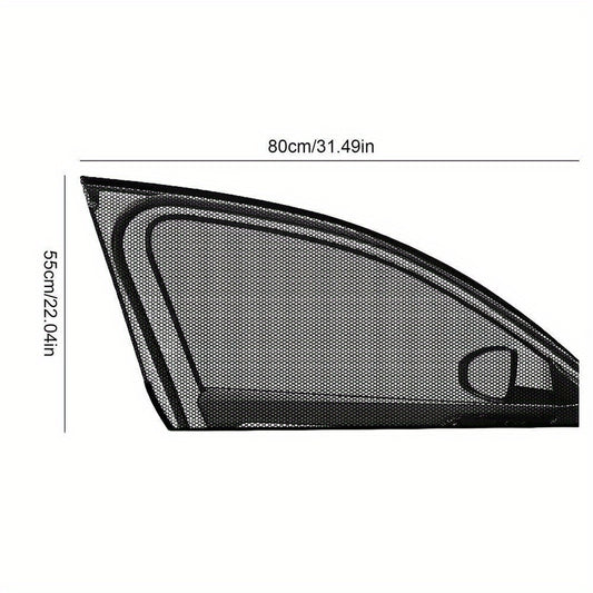 Car Window Sunshade Mesh Cover UV Protection