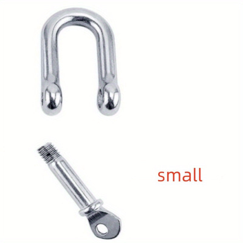 304 Stainless Steel D Shackle Bow Shackle High Strength Chain Link