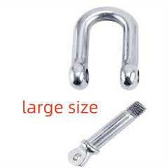 304 Stainless Steel D Shackle Bow Shackle High Strength Chain Link
