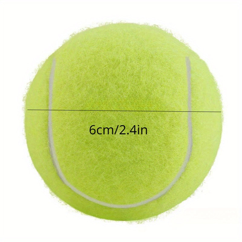 2PCS Durable Training Tennis Balls for Matches and Training